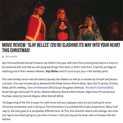 Movie Review: ‘Slay Belles’ (2018) Slashing Its Way Into Your Heart This Christmas!